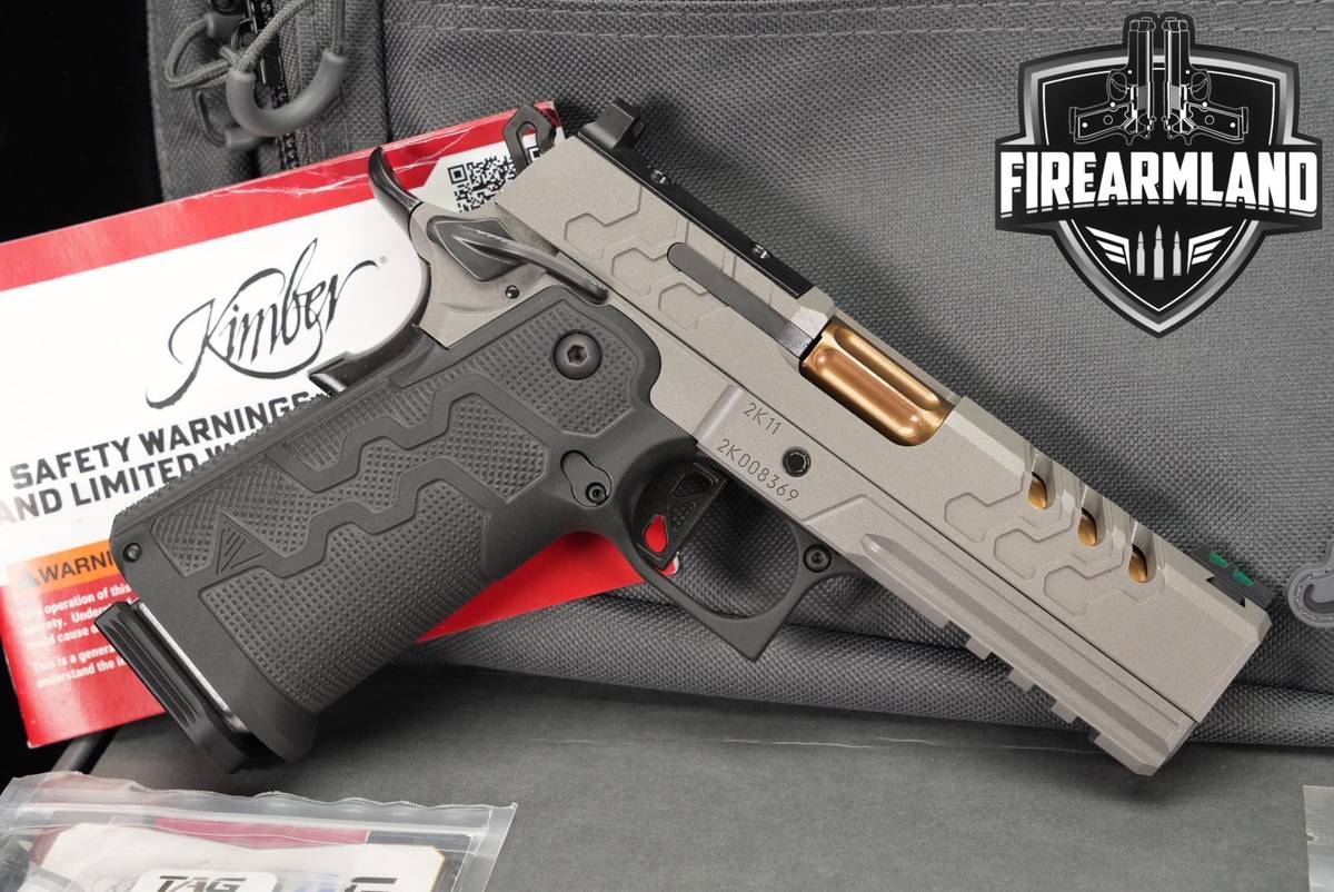 Kimber 2K11 Pro Stainless 9mm Optics-Ready 1911 2011 +2 MAGS & ORIG BOX