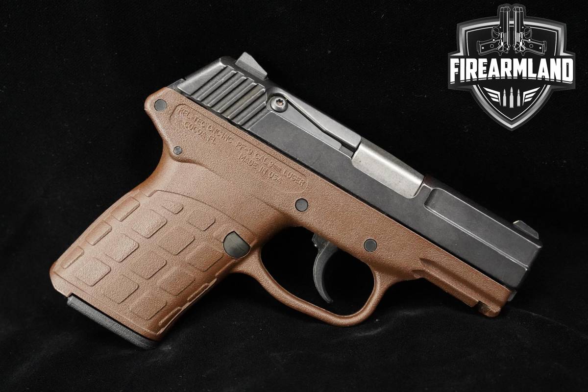 Kel-Tec PF-9 9mm 3.1" Two-Tone Kel-Tec PF9 +3 MAGS & ORIG CASE