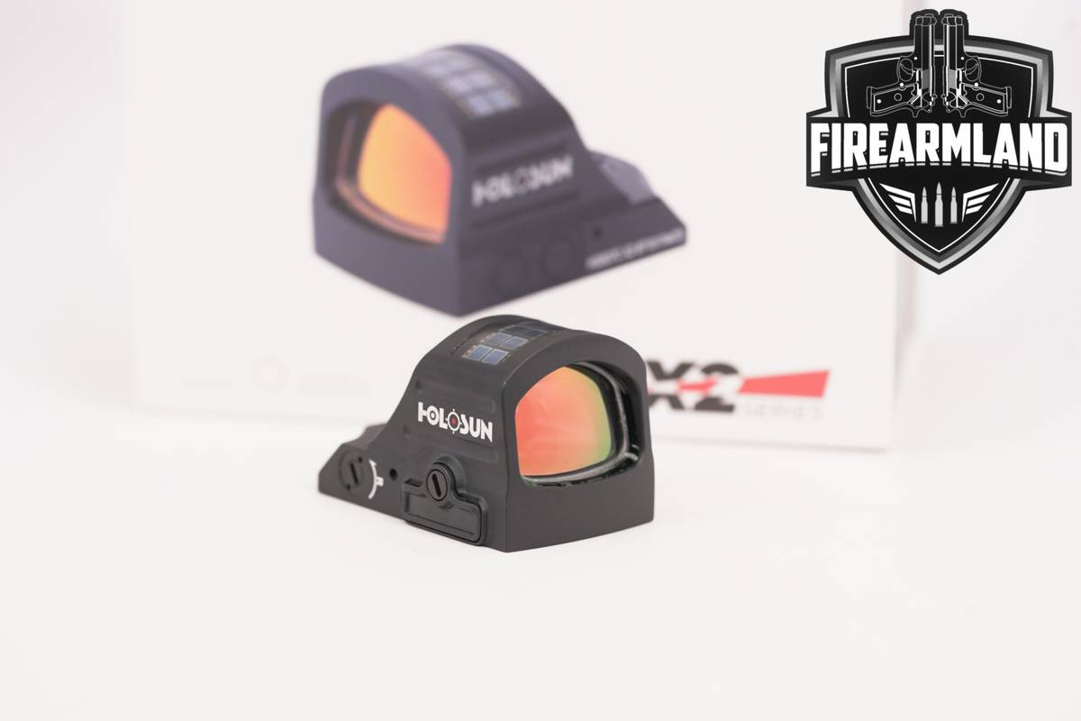 Holosun H5507C X2 2 MOA Dot & 32 Circle Red Sight HS507 +ORIG BOX