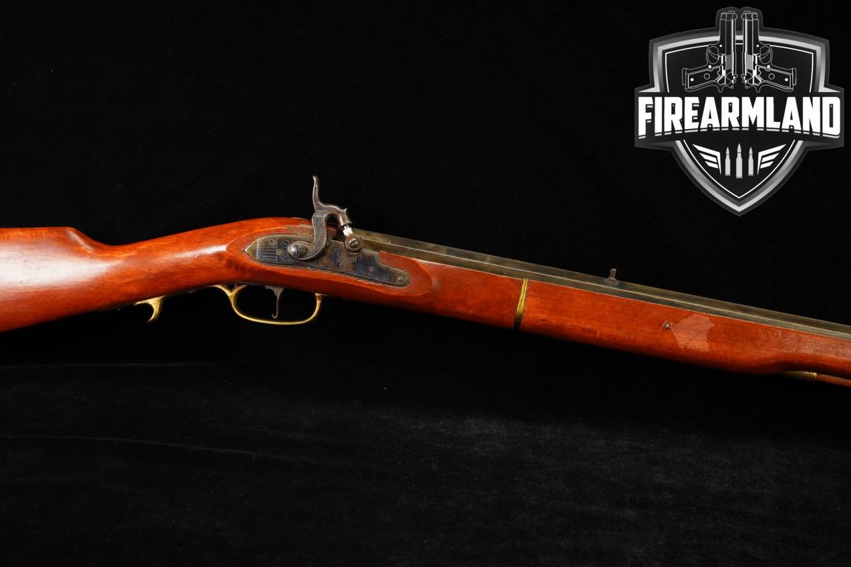 Jukar Kentucky Rifle Percussion 45 BPM Blued & Hardwood OCTAGON BARREL