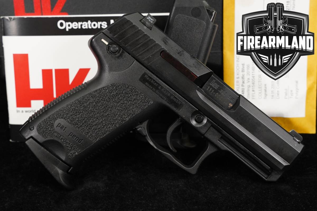 Heckler & Koch USP Compact Variant 1 V1 H&K 357 SIG +2 MAGS & ORIG CASE