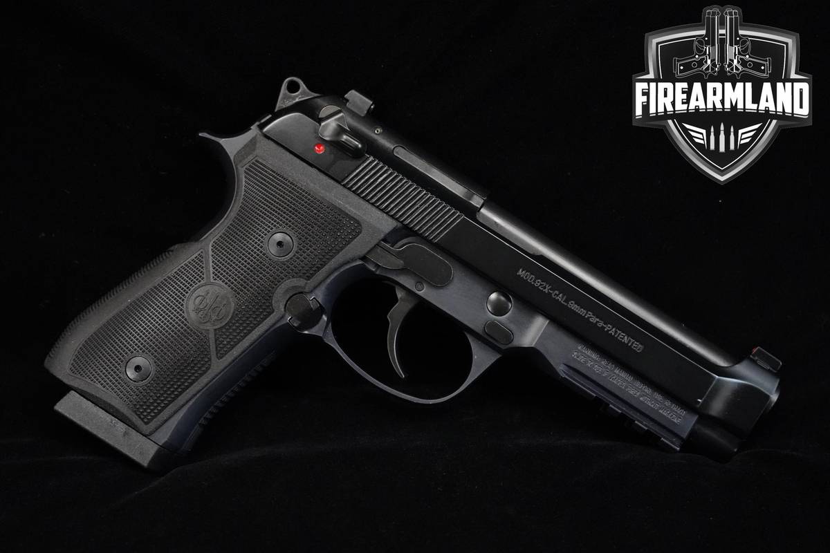 PDW Beretta 92X 9mm 4.7" Black Bruniton Beretta 92-X +3 MAGS & ORIG CASE