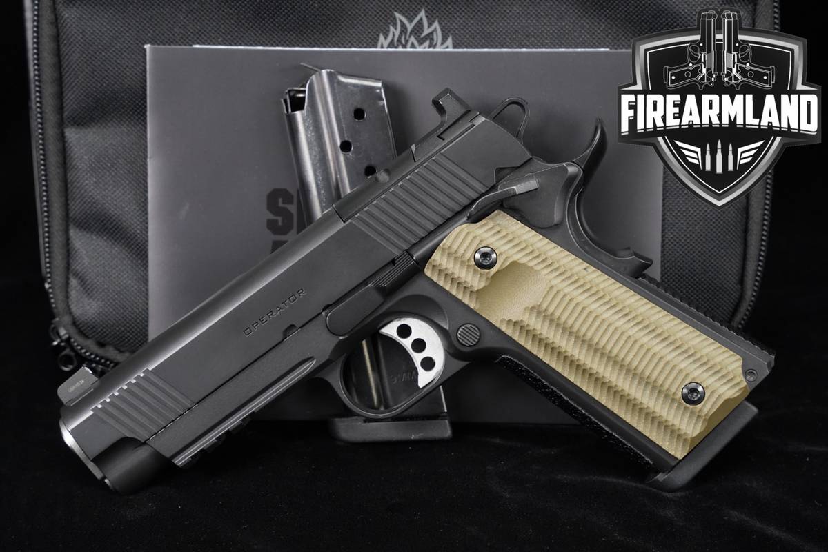 Springfield Armory 1911 Operator 9mm +2 MAGS & ORIG BOX