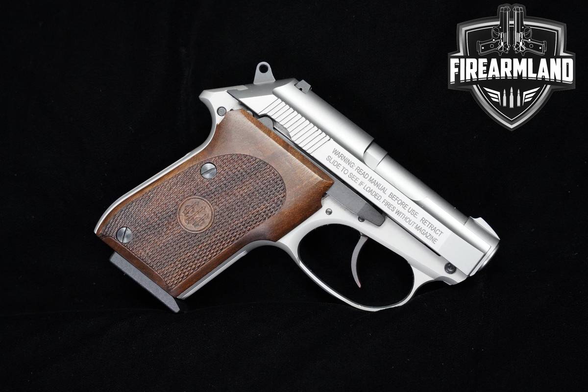 Beretta 3032 Tomcat Inox 32 ACP 2.4" Stainless Steel Beretta +ORIG CASE