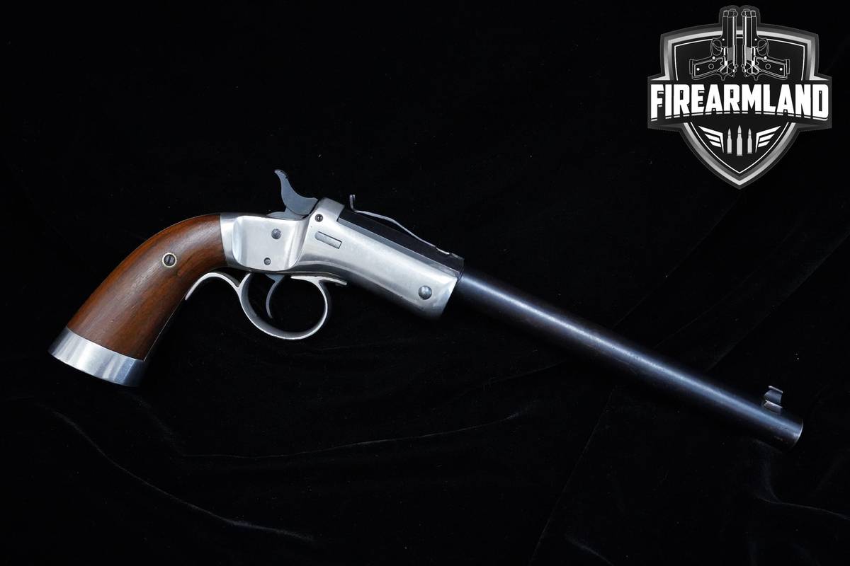 1903-1916 Stevens Tip Up Pistol 25 Stevens 8" Two-Tone
