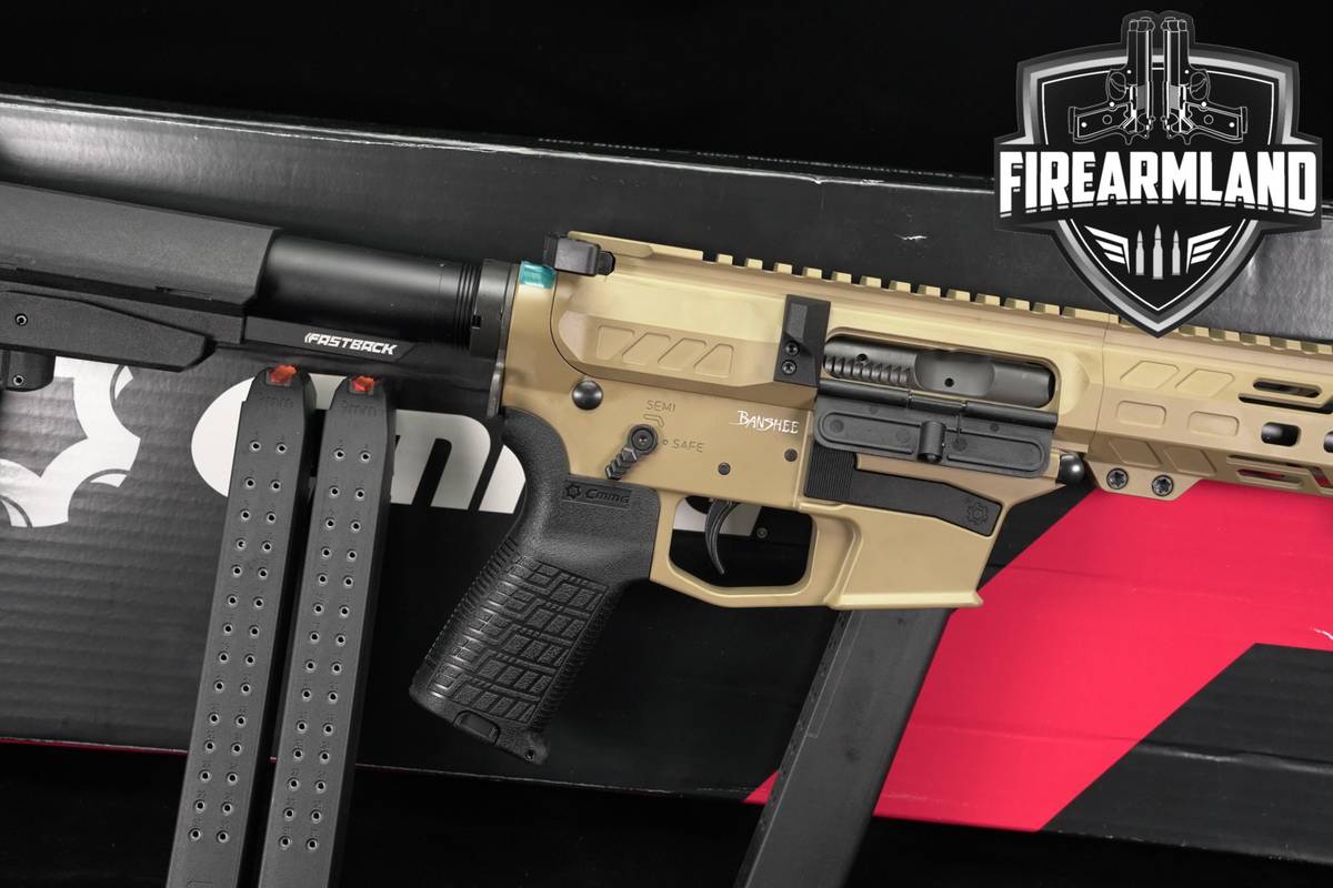 CMMG BANSHEE MkGs 9mm 5" Coyote Tan AR-9 AR9 +3 MAGS & ORIG BOX