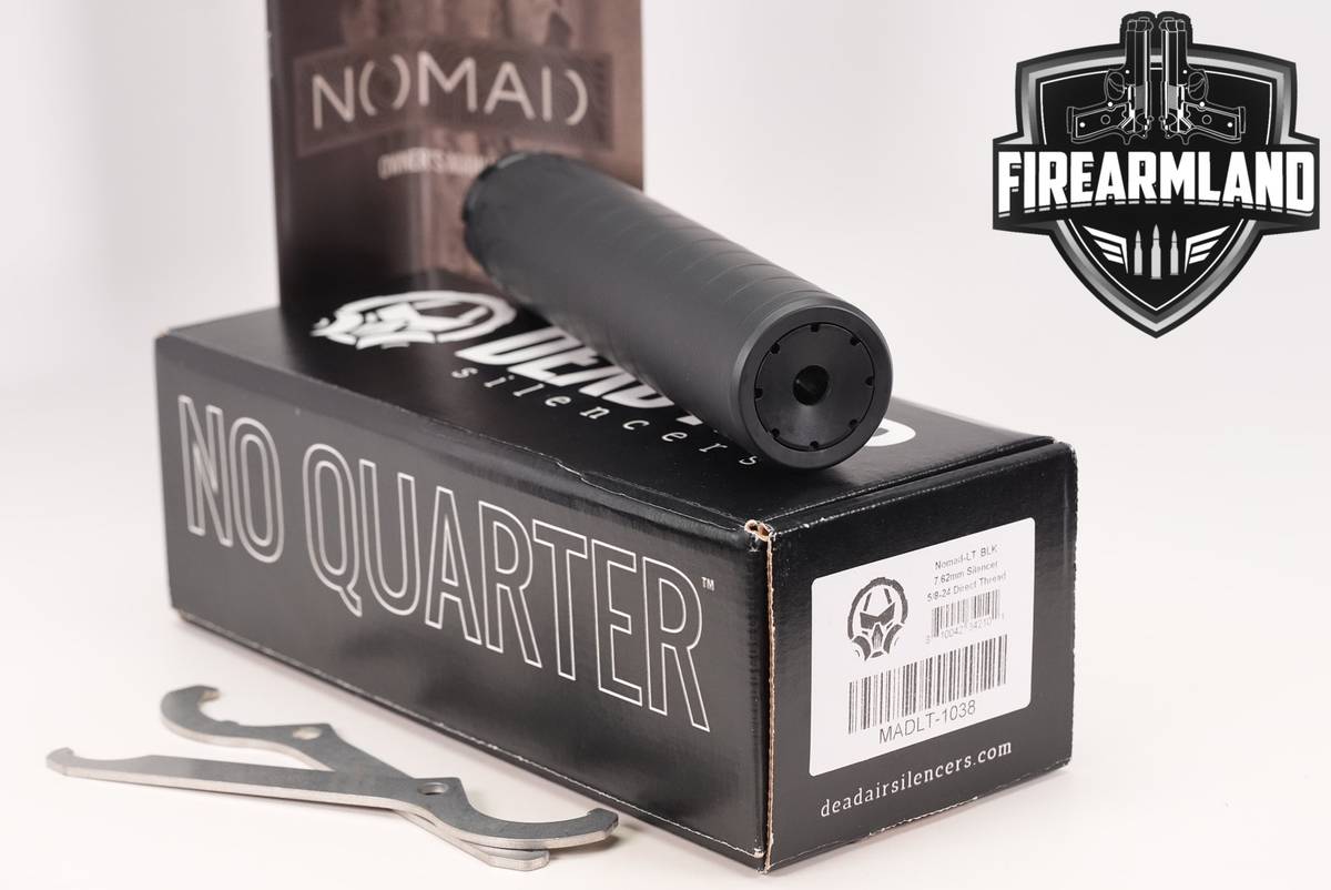 Dead Air Silencers Nomad-LT .30 caliber 8.4" Suppressor Silencer