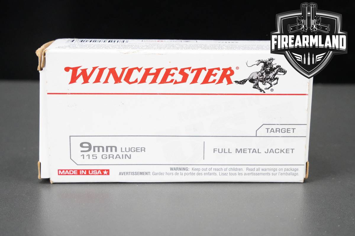 9mm Ammo 9mm-Luger Ammunition 750 ROUNDS