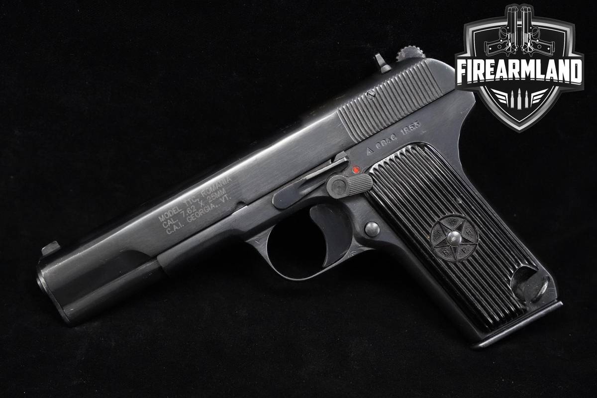 1953 Cugir Model TTC 7.62x25 4.5" Blued Cugir TTC TT TT-33 Tokarev