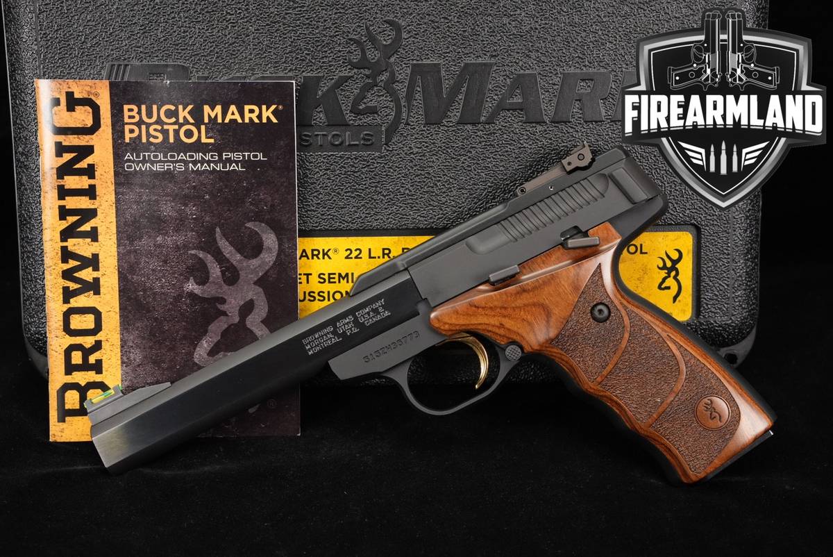 Browning Buck Mark Plus UDX 22LR 5.5" Buckmark +ORIG CASE