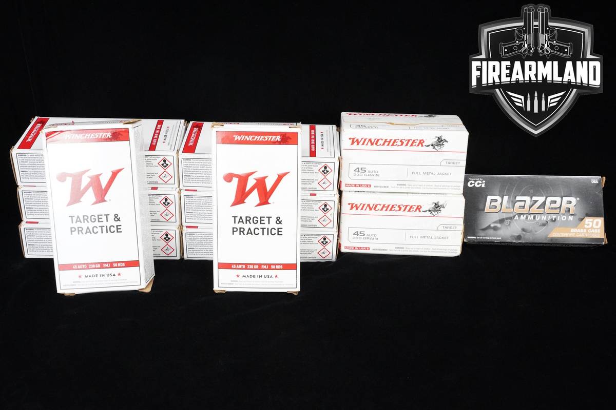45 ACP Ammo 45-ACP Ammunition 650 ROUNDS
