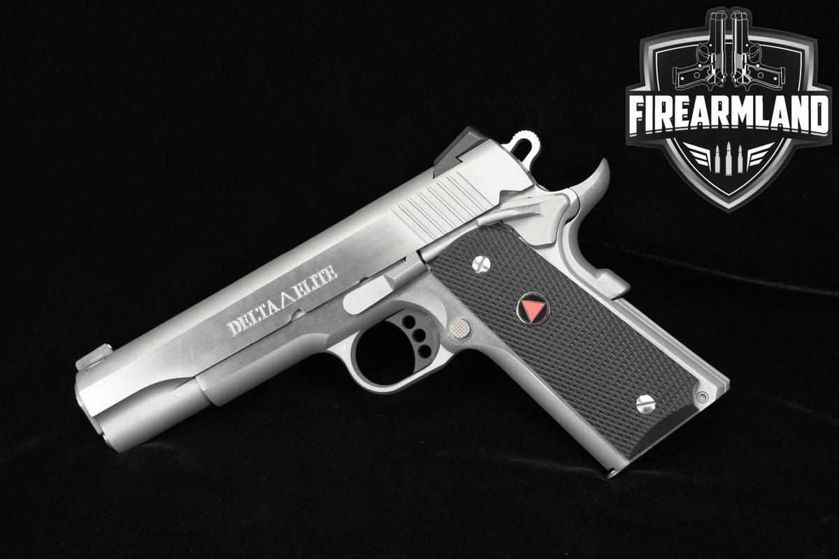Colt Delta Elite Series 80 10mm 1911 5" Stainless MK IV +7 MAGS & ORIG CASE