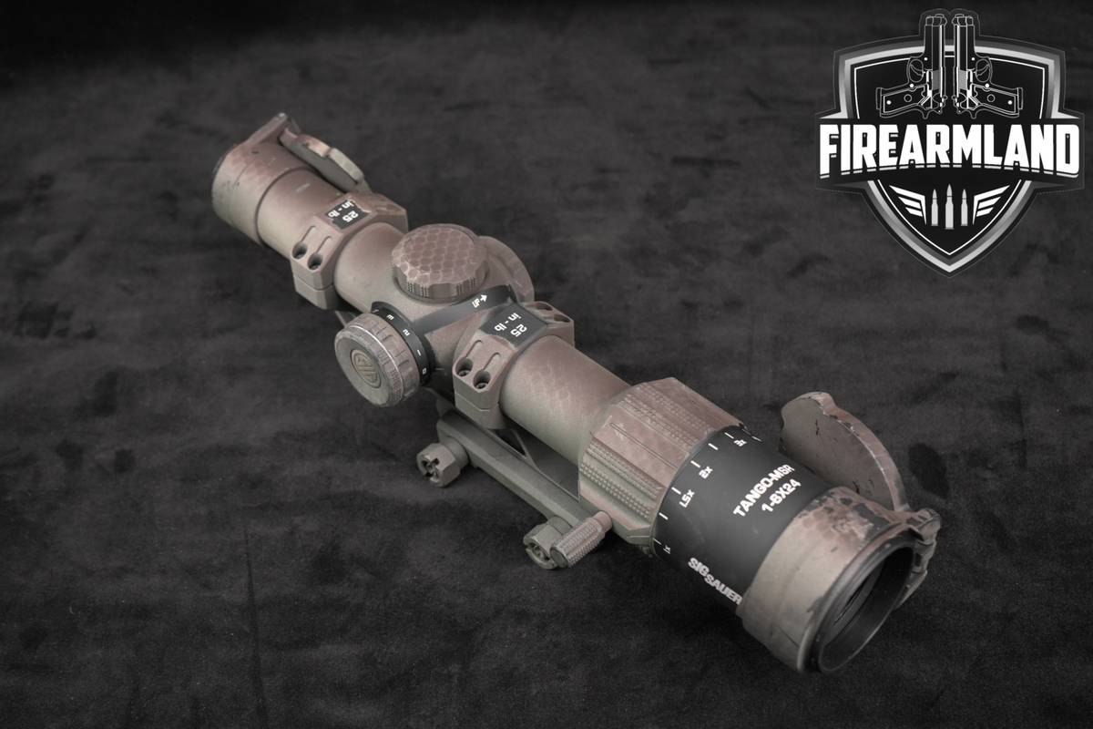 SIG Sauer Electro-Optics Tango-MSR 1-6x24mm SFP BDC-6 Reticle Illuminated