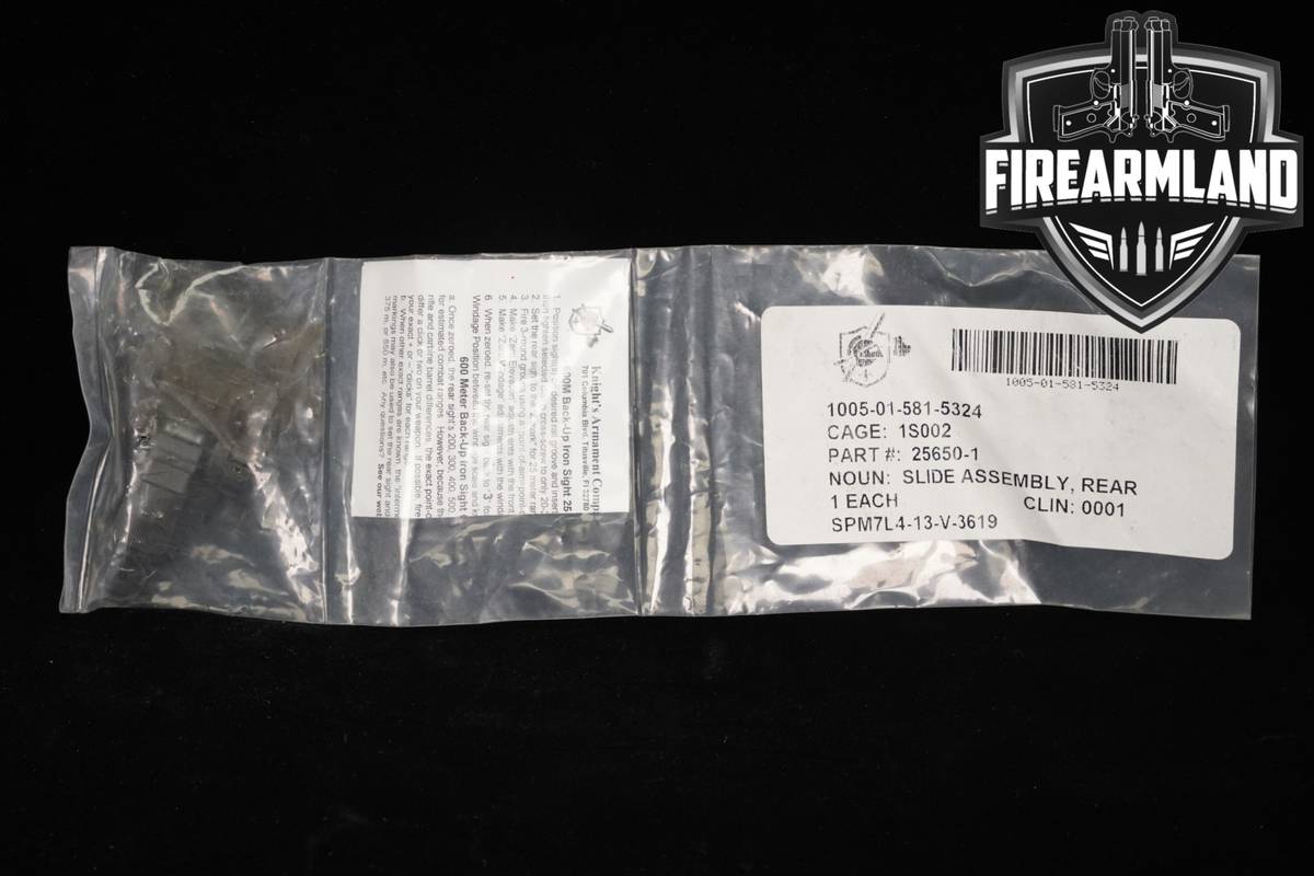 Knight's Armament (KAC) Folding Micro Rear Sight 200-600 Meter Adjustable