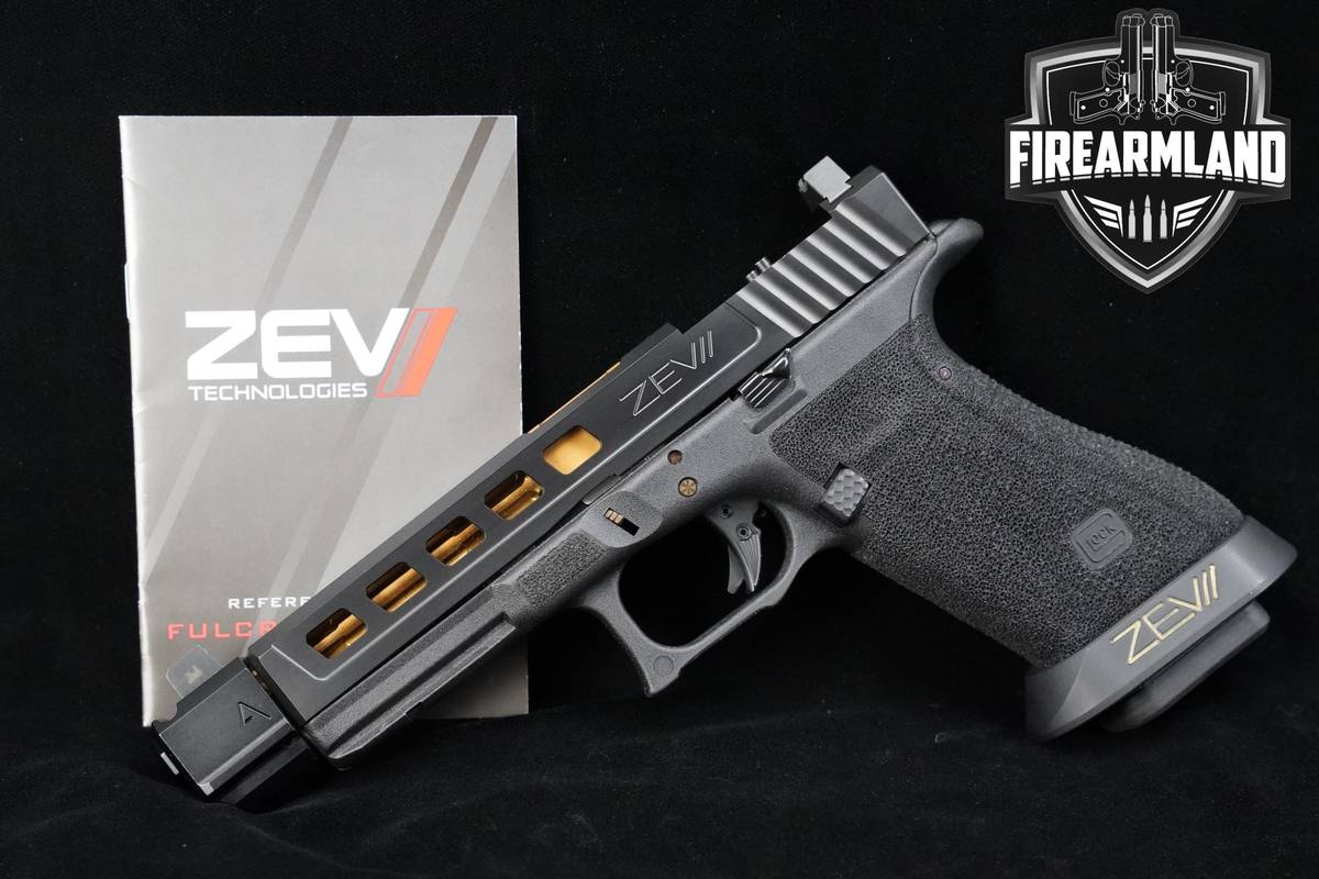 Glock 17 ZEV Dragonfly 9mm 5" Glock-17 AGENCY ARMS +2 MAGS & CASE