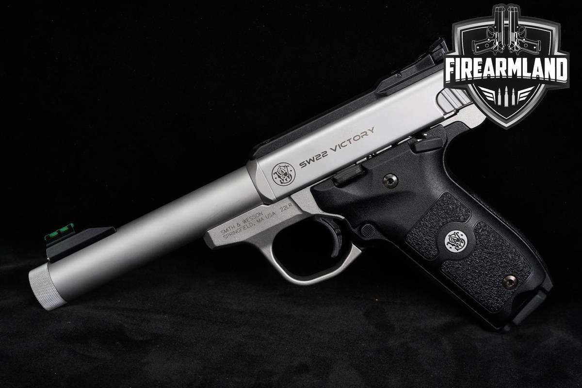 THREADED Smith & Wesson S&W SW22 Victory 22 LR 5.5" Match Competition