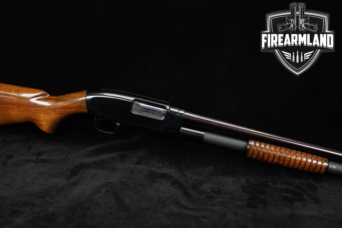 SLAM FIRE Winchester Model-12 Field Grade 16-Gauge 28" Blued & Walnut 2-3/4