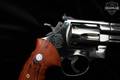 1980-1983 Smith & Wesson (S&W) 57 .41 Rem. Mag. Nickel Plating in Very Good Condition Image 4