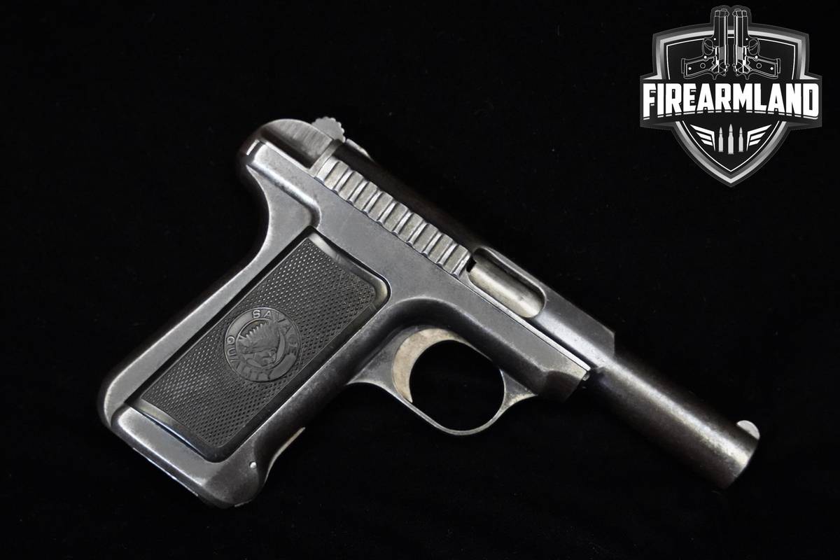 ANTIQUE 1907-1920 Savage Arms Model 1907 32 ACP 3.7" Blued Savage