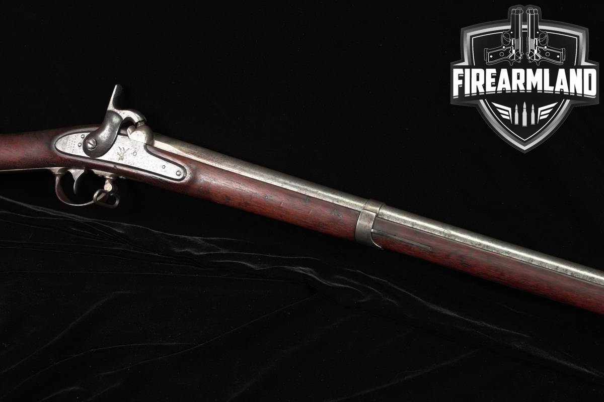 ANTIQUE 1851 Harpers Ferry Model 1842 Musket 69 Caliber 42" Black & Wood