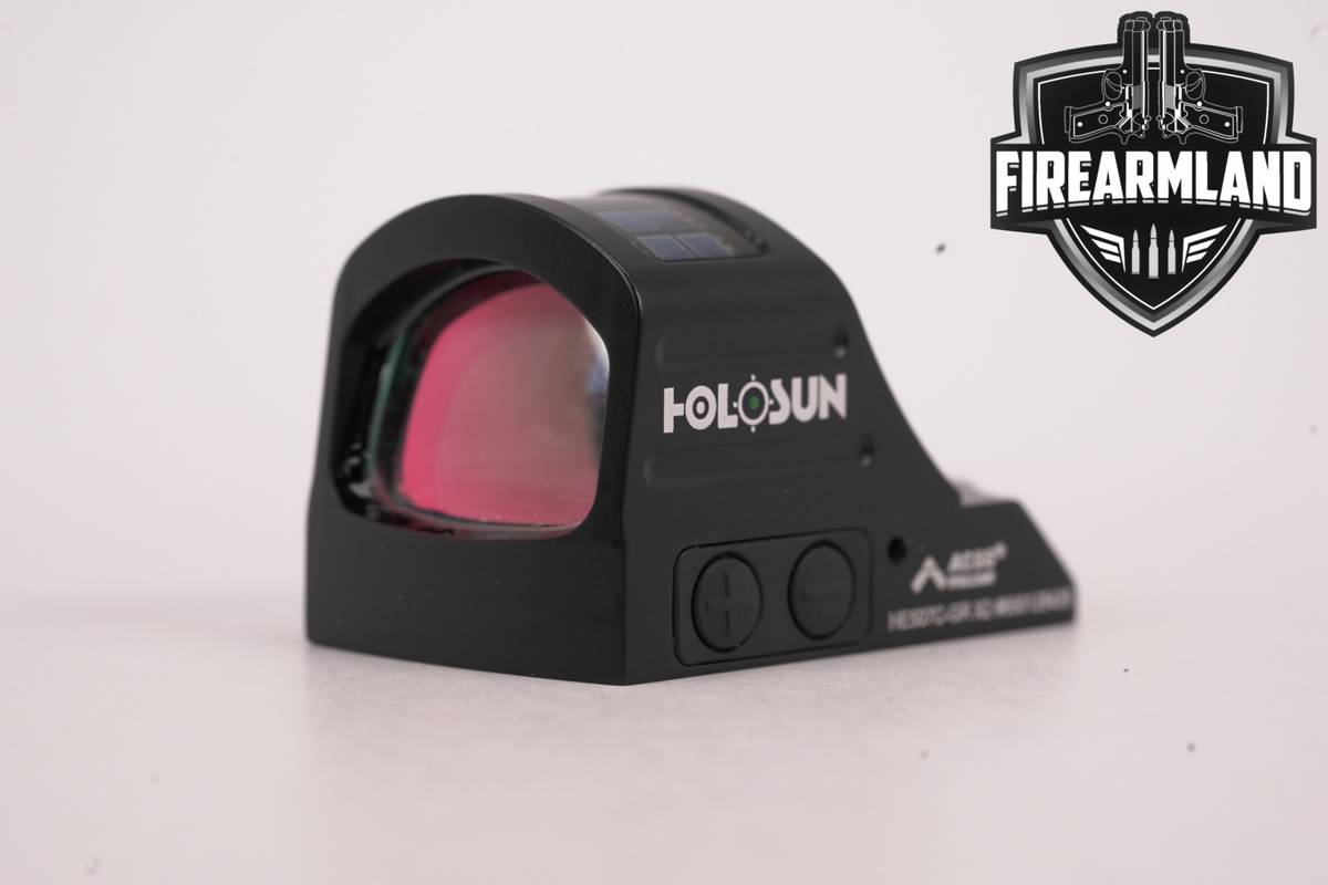 Holosun HE507C-GR X2 ACSS Vulcan Green Chevron Reticle Red Dot Sight