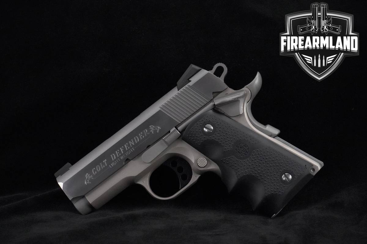 Colt Defender Lightweight "100 Years of Service" 3" 9mm Colt-Defender 1911