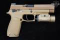 2024 Sig Sauer P320 M17 9mm Luger Coyote Tan in Very Good Condition Image 3