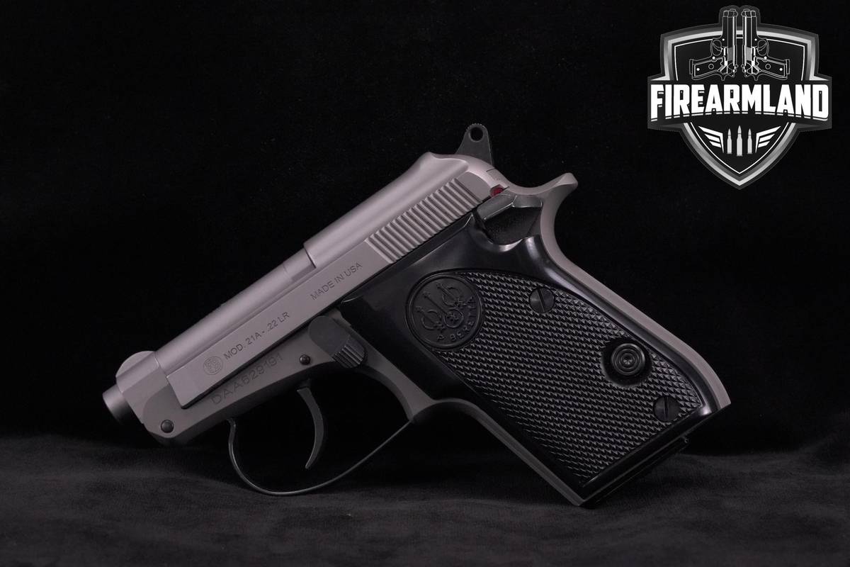 Beretta 21A Bobcat Inox 22LR 2.4" Inox Beretta 21-A SUB-COMPACT +ORIG BOX