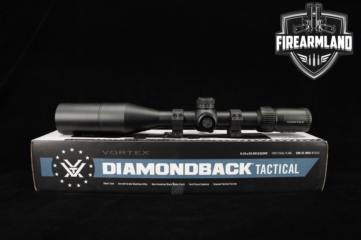 Vortex Optics Diamondback Tactical 6-24x50mm FFP EBR-2C Reticle OPTIC