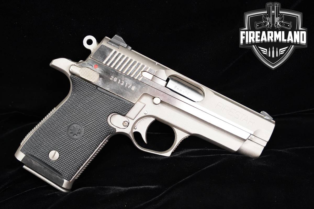 Star Firestar M-43 9mm 3.39" Starvel Nickel +2 MAGS & ORIG CASE