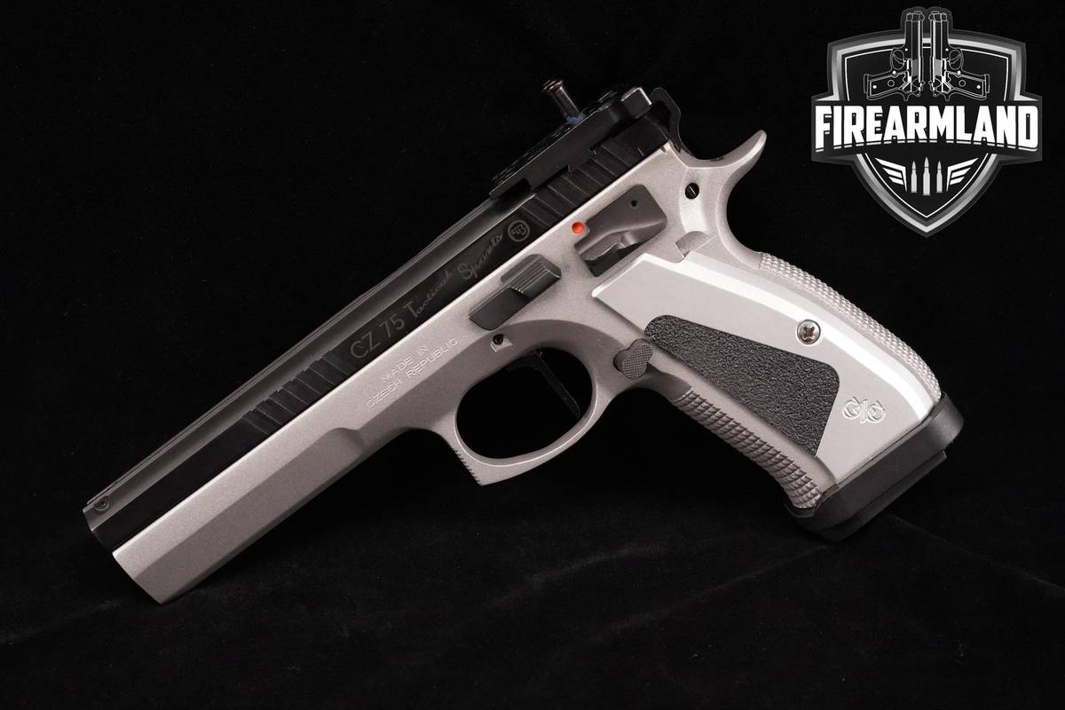CZ 75 Tactical Sports 9mm 5.1" Two-Tone CZ CZ-75 Tactical-Sports +2 MAGS