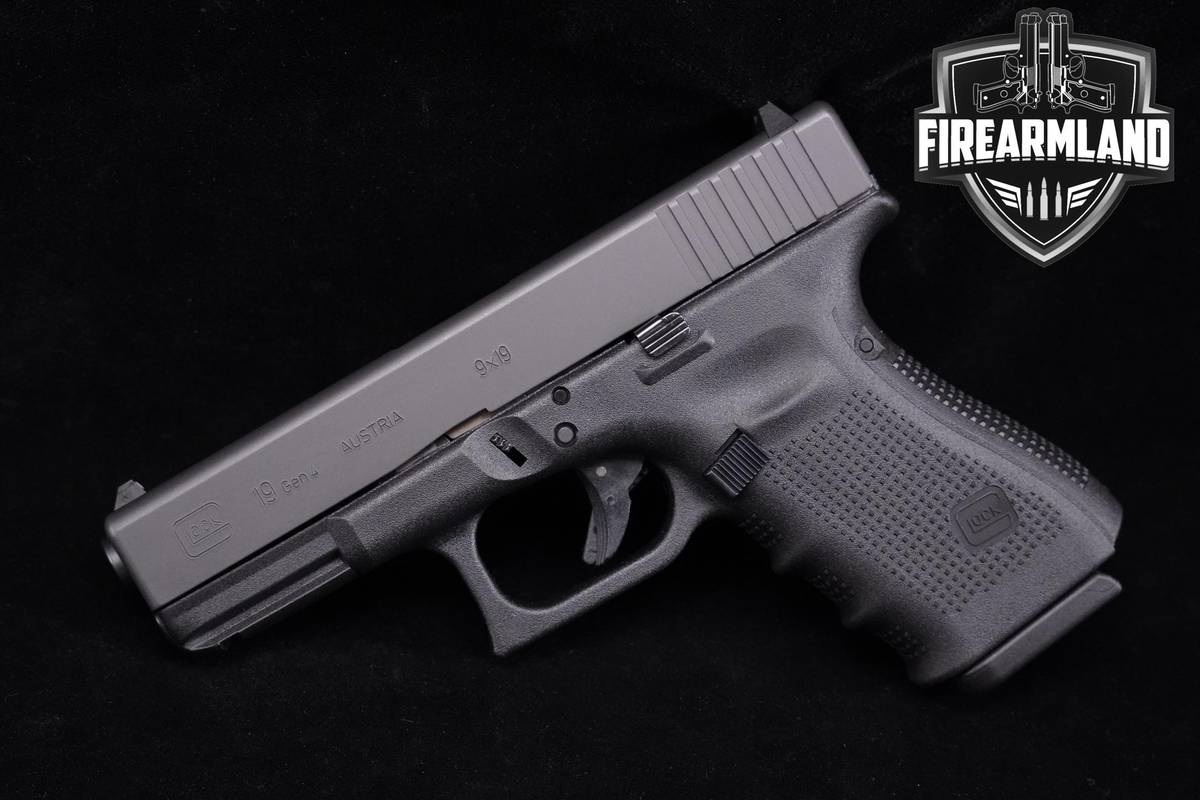 Glock 19 Gen4 9mm 4.02" Gen-4 G19 +4 MAGS & ORIG CASE