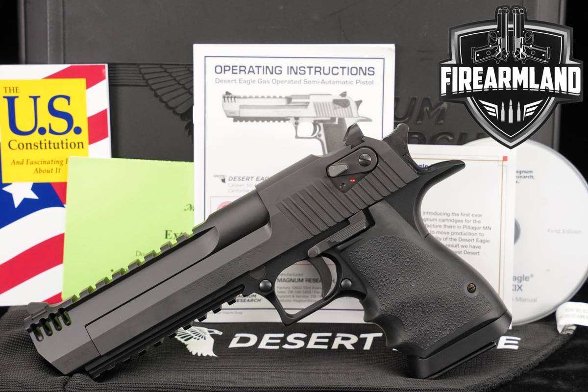DEAGLE Magnum Research Desert Eagle Mark XIX L6 IMB 357 Mag MK 19 +OG CASE