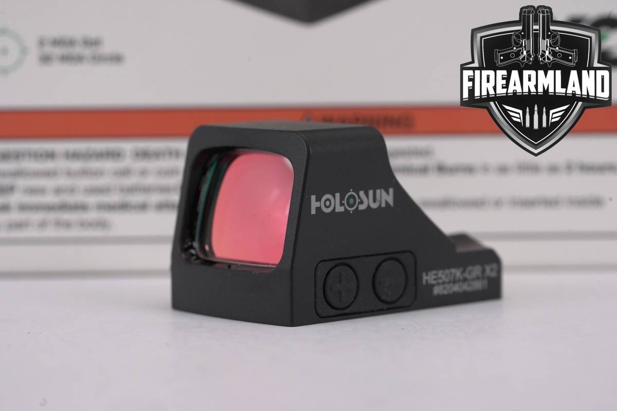 Holosun HE507K-GR-X2 2 MOA Green Dot & 32 Circle Red Sight +ORIG BOX