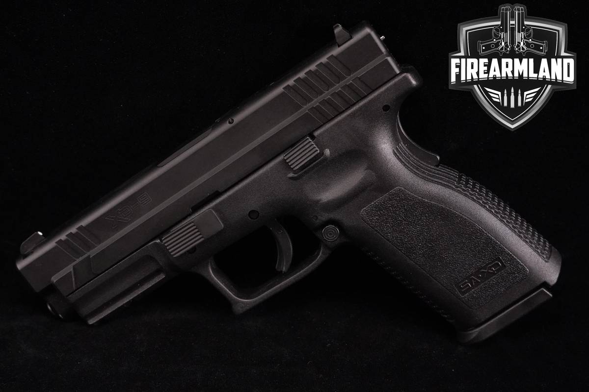 Springfield Armory XD Service Model 9mm 4" XD9 +2 MAGS & ORIG BOX