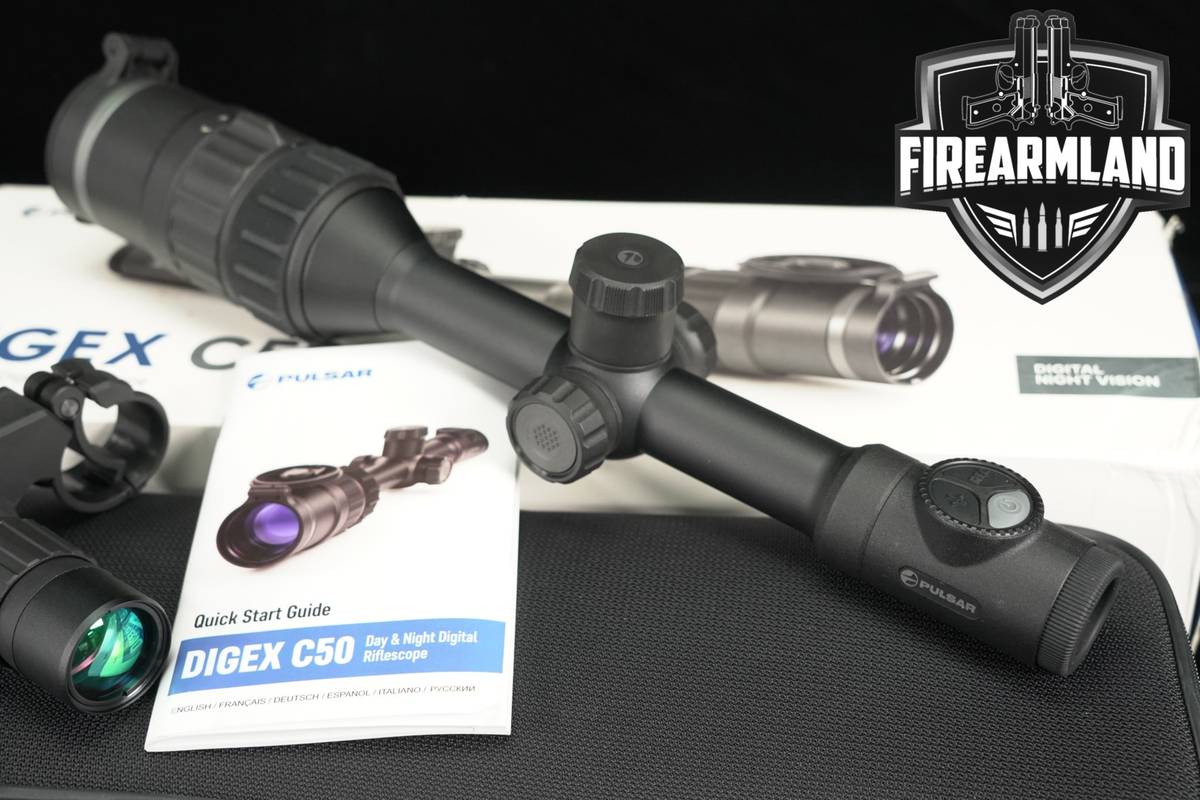 Pulsar DIGEX C50 3.5-14x Digital Riflescope IR Day NIGHT VISION Scope