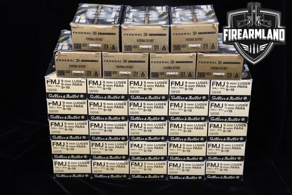 9mm Ammo 9 Ammo 1390 Rounds