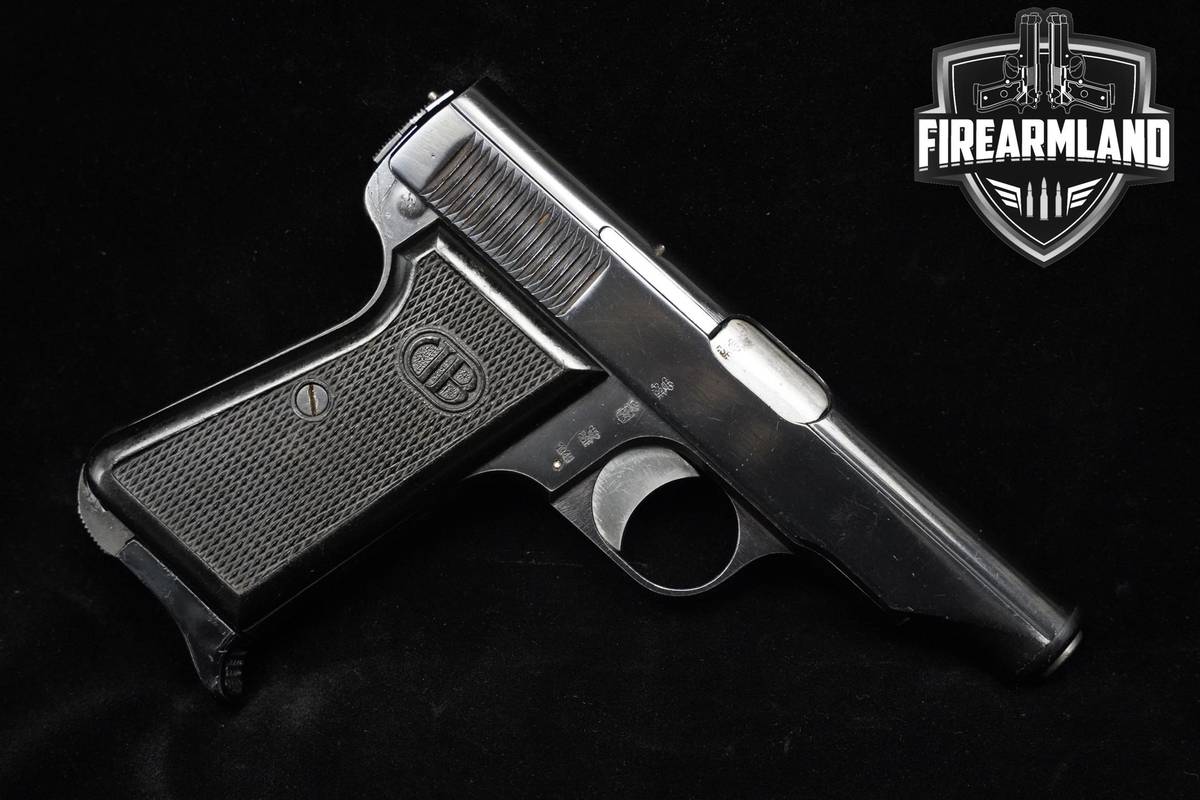1949 Bernardelli 7.65 Pistol 32 Auto (765 Browning) 3.5" Blued Bernardelli