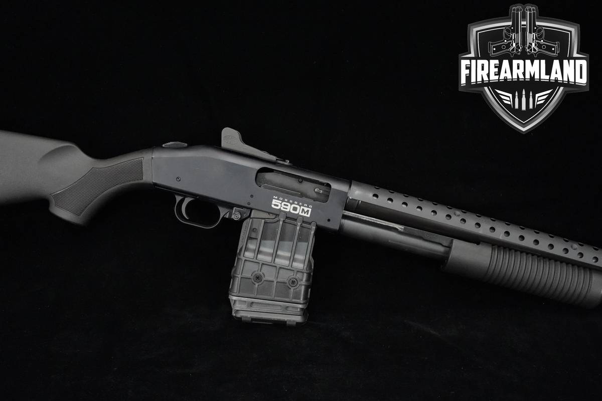 Mossberg 590M 12-Gauge 18.5" Mossberg-590-M 12GA +2 MAGS