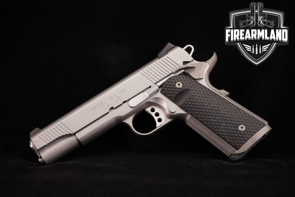Springfield Armory 1911-A1 TRP 45 ACP 5.0" Stainless Steel 2 MAGS & HOLSTER