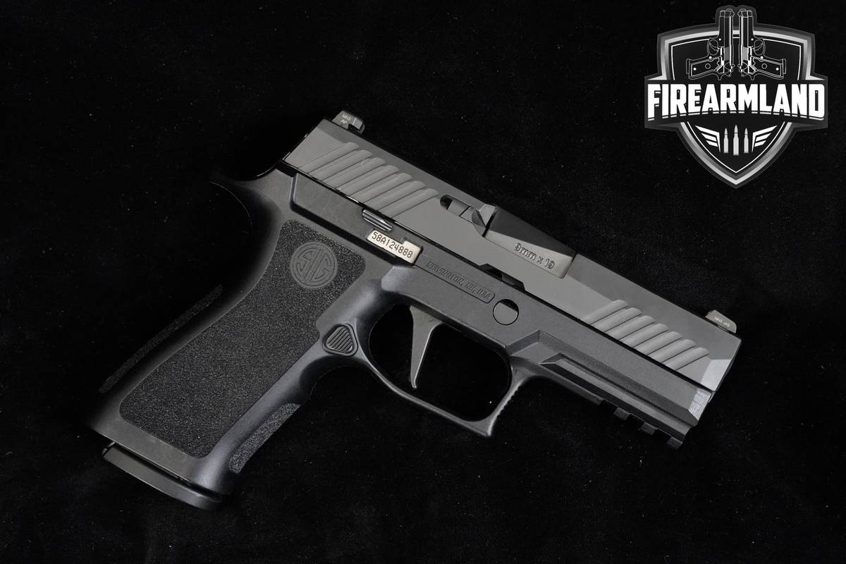 Sig Sauer P320 Carry 9mm 3.9" P320 P-320 +2 MAGS & ORIG CASE