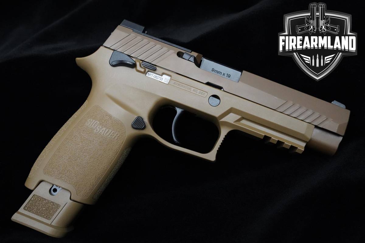 Sig Sauer P320 M17 9mm 4.7" Coyote Pistol +3 MAGS