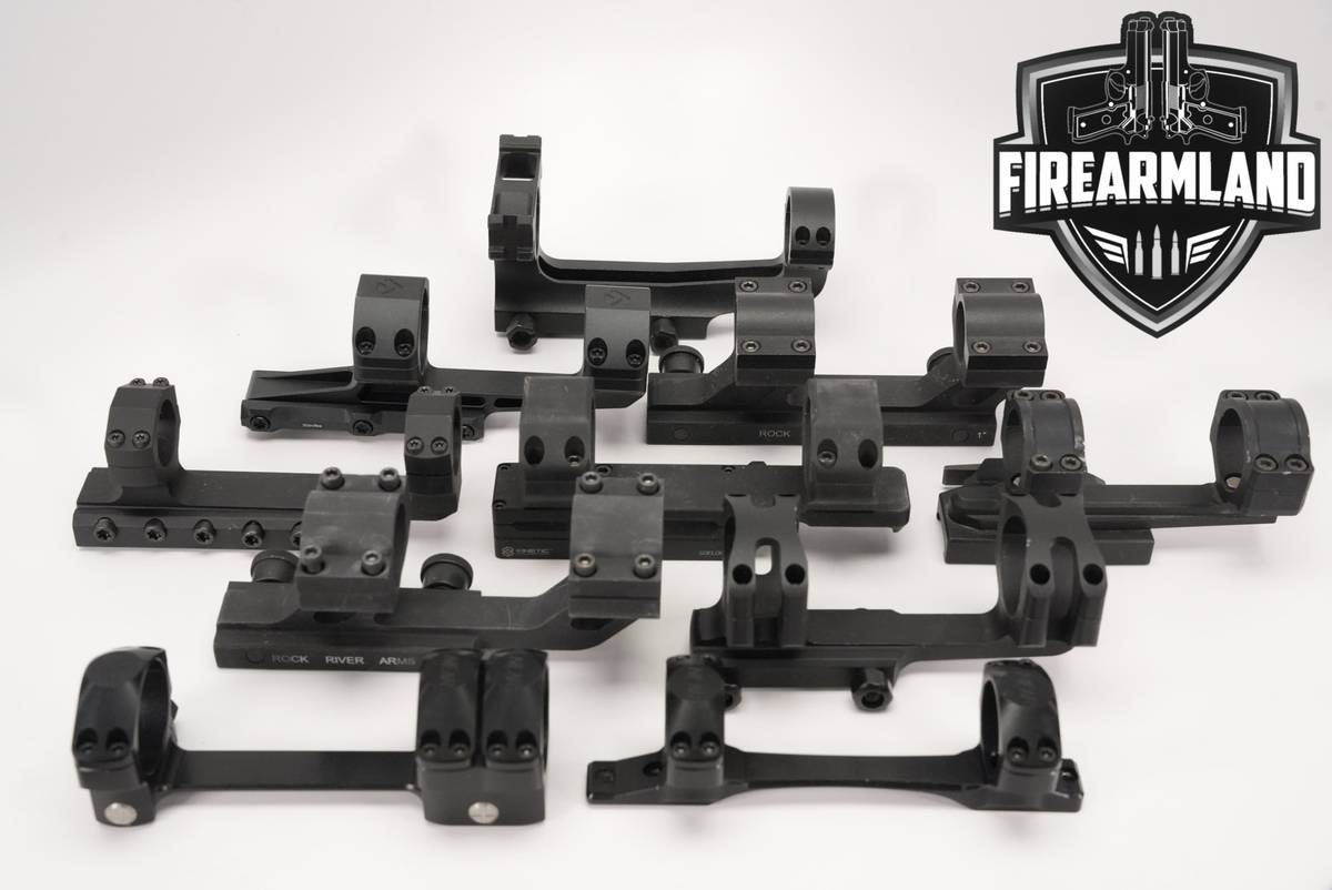 TEN 10 One-Piece Scope Mount NEAR Rock River Leupold Kinetic Arken +MORE