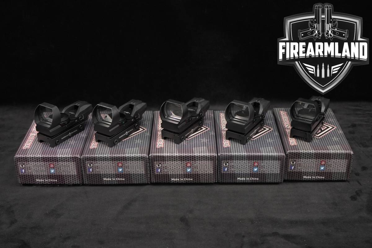 American Tactical (ATI) 5x FIVE Duo Sight Red/Green Illumination Multiple