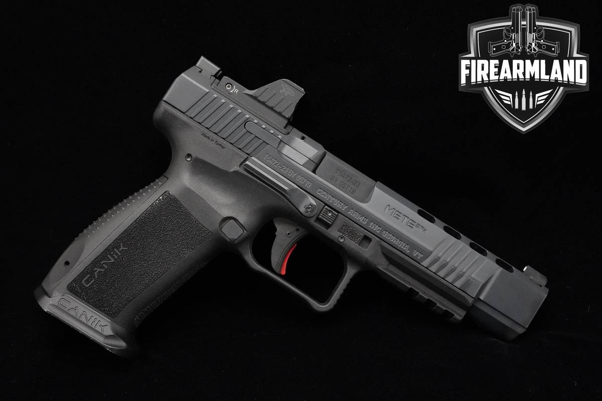 Canik METE SFx 9mm 5.2" Canik +2 MAGS, ORIG CASE & OPTIC