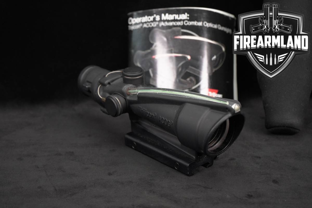 Trijicon ACOG 3.5x35 BAC Riflescope Green Horseshoe TA11 TA-11