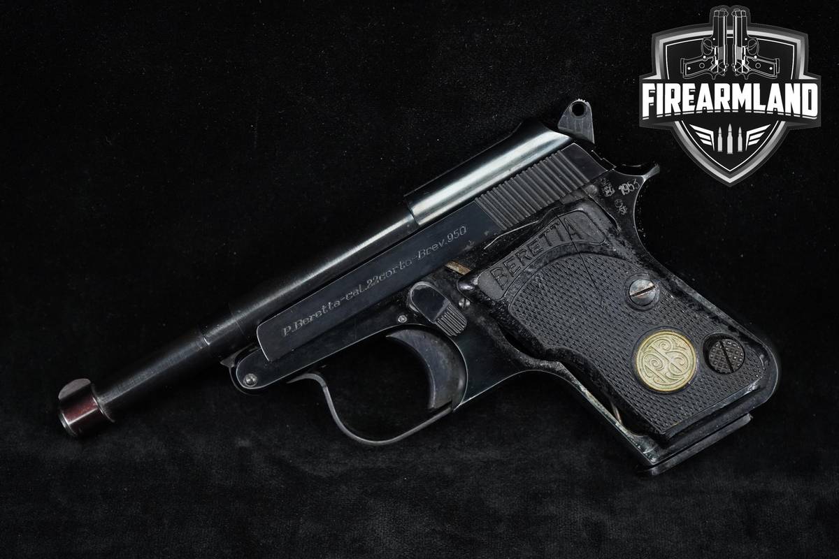 Beretta Model 950 Minx M4 Long Barrel .22-Short 3.75" Blued