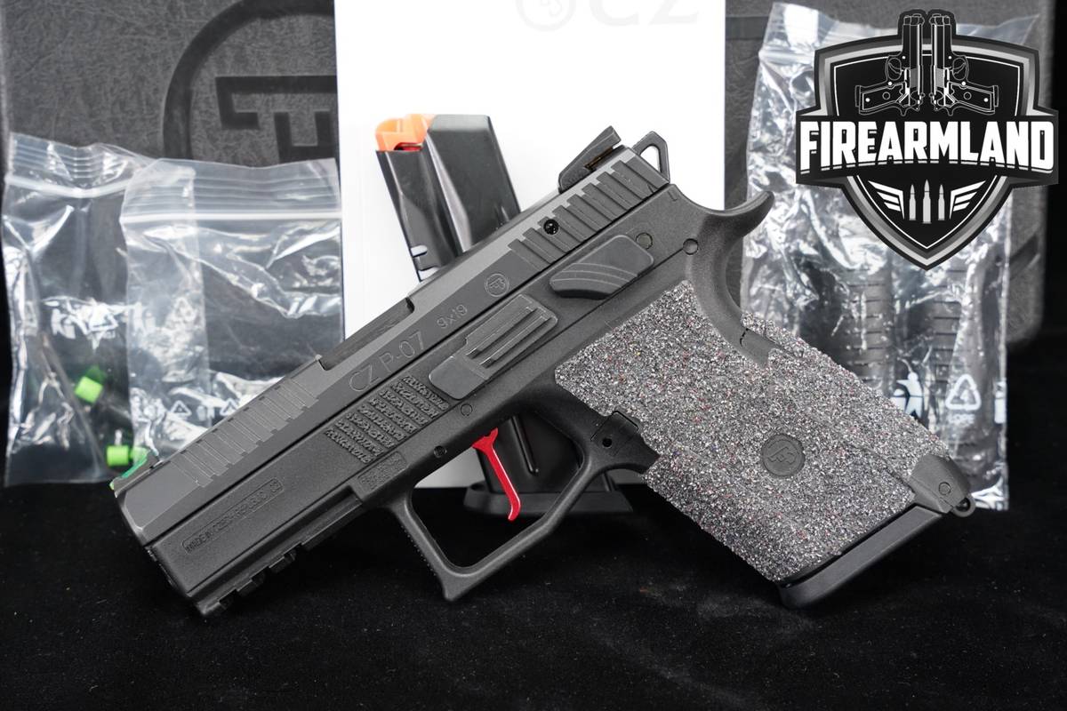 CZ P-07 9mm OMEGA CONVERTIBLE 3.75 P07 +2 MAGS & ORIG CASE