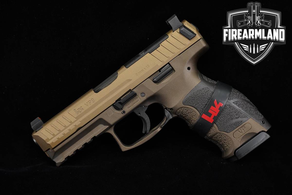 Heckler & Koch VP9 Optics-Ready 9mm 4.09" Tan VP-9 +ORIG CASE