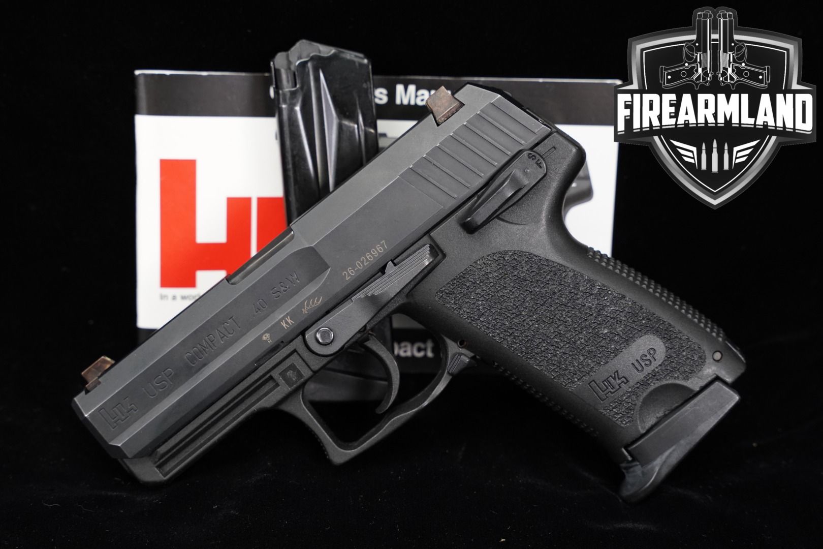 1999 Heckler & Koch USP Compact Variant 1 .40 S&W 3.58
